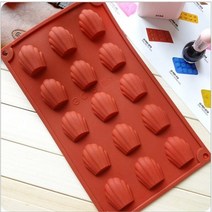 마들렌틀 휘낭시에틀 실리콘 마들렌 몰드 쿠키 몰드 159 쉘 실리콘 케이크 팬 도구 퐁당 빵집 쿠키 비스킷 몰드 베이킹 액세서리, 15콩