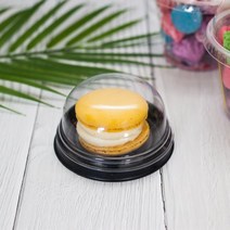 자체브랜드 낮은(저) 돔형(원형) 양갱 화과자 디저트 케이스-100개