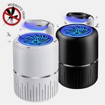 UV-LED 모기 포충기 모기유인제 증정 전기모기퇴치기 USB 모기트랩 포집기 차박 캠핑용, 세인트비모기포집기MQ200-화이트+모기유인제