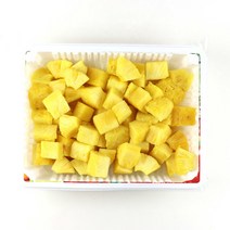 [밥선생] 골드 파인애플 슬라이스 1kg 조각 당일커팅, 1개