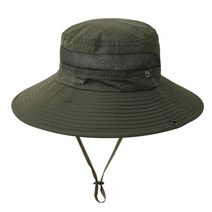 라이반 남녀공용 크러쉬 등산모자 KN-07003, 카키