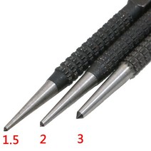 3Pcs 1.5mm/2mm/3mm 합금강 센터 펀치 금속 목재 마킹 드릴링 도구 brocas para Metal broca 용 마데이라 코어 375ea07, 01 3pcs