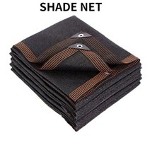 테라스어닝 방수 쉐이드 차양막 접이식 그늘막어닝야외 차양 HDPE UV 보호 그늘 메쉬 70-85% 그늘 비율 자, 02 black_15 4x6m
