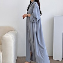 결혼식 하객 룩 원피스 돌잔치 엄마 복장 봄 빅사이즈 임산부 카라 셔츠 맥시 롱 여성 옷 오피스 제주 여행