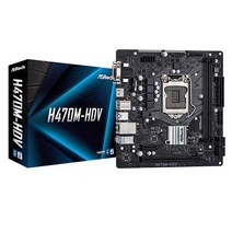 애즈락 CPU용 메인보드 H470M-HDV 에즈윈