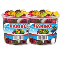 하리보 슈퍼 마리오 570g Haribo Super Mario, 2팩