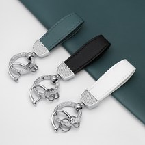 유투카 스마트 키케이스 TPU 키홀더 키링 스트랩 홀더 그랜저IG 팰리세이드 아반떼 CN7 싼타페 TM I30 PD 벨로스터JS N라인 코나 베뉴 키커버 골드 실버 라인, 추가상품_스트랩, 실버-그레이블루