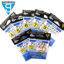 가마가츠 구레메지나 금침바늘 벵에돔낚시바늘, 1개