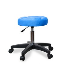 해리스 원형회전의자 진찰의자 피부관리실의자 시술의자, 블루1