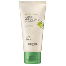 스킨푸드 베리 진정 선크림 SPF50+ PA++++, 9개, 50ml