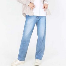 남자와일드청바지 중년 중청 데님일자 빅사이즈