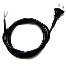 코드선 220V선 전원선 AC선 전원코드 전선 2m 1.5m, 220V-10A-2m