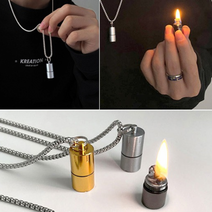 고퀄리티 선물 남자목걸이 스타일리쉬 라이터 패션목걸이 인싸 기념일 목걸이 남성 남자