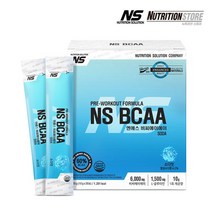 NS BCAA 스틱 소다맛 1박스30포 아미노산 보충제, 없음