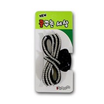 고래백화점 큐빅 집게핀 머리핀 머리고정 헤어핀 올림머리, C타입