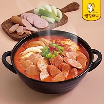[원할머니] 쫄깃한 햄 듬뿍 부대찌개 500g x 6팩, 단품