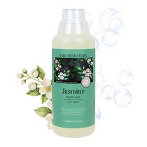 더허브스토리 아로마 버블바스 입욕제 대용량1000ml, 자스민, 1000ml