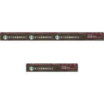스타벅스 네스프레소 이탈리안 로스트 커피 파즈 10캡슐 Starbucks Nespresso Italian Roast Coffee Pods, 4팩