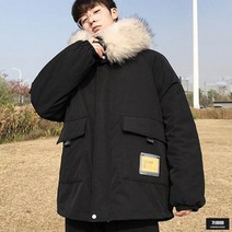 가바바 남성 숏패딩 야상느낌의 데일리 패딩점퍼 G57052