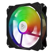 ALSEYE MAX 시리즈 120mm LED 컴퓨터 케이스 냉각 팬 2510-3pin 및 Molex 4 핀 커넥터, [01] M120-PB, [01] RGB, [01] WHITE, 01 M120-PB_01 RGB_01 WHITE