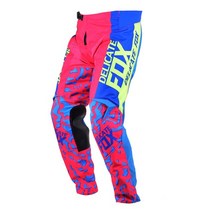 라이딩진 라이더 바지 바이크청바지 섬세한 여우 mx 바지 남성용 motocross 바지 180 vicious se 오프로드 오토바이 먼지 자전거 엔듀로 라이딩 레이싱 atv, 블루 핑크, xxl 38