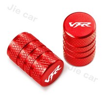 오토바이 CNC Accessorie 휠 타이어 밸브 스템 캡 기밀 커버 로고 VFR 혼다 VFR750 VFR800 800 F VFR800F, [04] Red