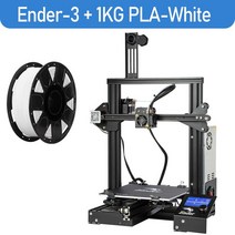 3D 프린터 CREALITY 3D Ender 업그레이드 V2 S1 Pro/ Plus 프린터 전문 FDM 인쇄 재개, 02 Ender 3 ad White