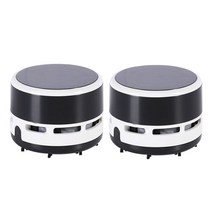 베어플 무선 지우개 가루 청소기, 2개, 블랙