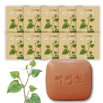 골드스타 야생 어성초 비누 100g 골드스타 팔라완 천연노니 비누 100g set + 비누거품망 1개, 골드스타 야생 어성초 비누 100g 10개 set