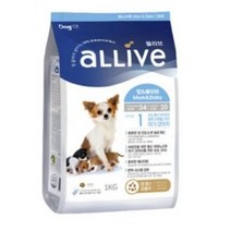 올리브 맘 앤 베이비 10억 강아지사료, 닭, 1kg, 8개