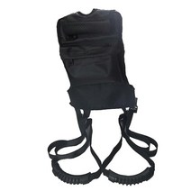 스키 및 스노보드 하네스 겨울 스포츠 안전하게 스키 배우기 스키 홀터, 검은색