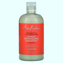 쉬모이스처 Hi Slip 디탱글링 샴푸 레드 팜 오일 코코아 버터 399ml 2개
