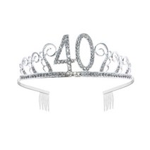 파티모자 마녀 특이한 유니크 여성 생일 왕관 신부 18/21/30/40/50 주년 결혼식 파티 소녀 호의 모조 다이, 04 40