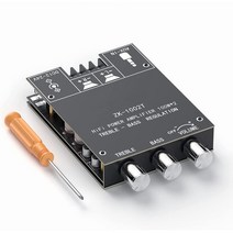 Audio ZK-1002T Bluetooth 5.0 Stereo Receiver TPA3116D2 100W x2 Amplifier Board 2 Channel Mini Wirele, 01 Audio ZK-1002T