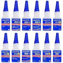 록타이트 495 다용도 순간 접착제 403 406 401 416 496 411 414 415 460 480 498 420 금속 플라스틱, 01 401 20ml