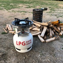 고화력 캠핑용 동성 해바라기버너 3키로 3kg 신형 가스통 캠프마스터 가스버너, 캠프마스터버너