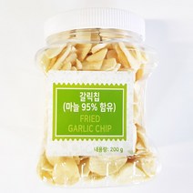 마늘 갈릭 후레이크 유탕 슬라이스칩 200g 간식 안주, ^선택:상품선택@