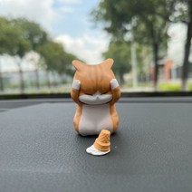 카와이 귀여운 고양이 인형 장식품 피규어 동상 미니 모델 데스크탑 장난감 선물 방 사무실 어린이 자동차 홈 인테리어 액세서리, Kit A 03