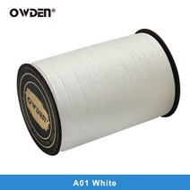 웨이크보드 줄 로프 OWDEN-25 색 0.35mm 0.45mm 0.55mm 0.65mm 가죽 라운드 왁스 스레드 폴리에스터 공예 봉제 라인, [02] 0.45mmX150m, [01] A01