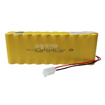 케이원 (KFI인증)소방배터리 유도등배터리 24V AA600mAh(2x10)-H60R 예비전원, 1개입