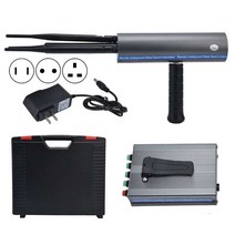 알루미늄 AKS 금속 탐지기 스캐너 1200m 대형 범위 위치 구리 실버 골드 보물 찾기, [01] UK Plug