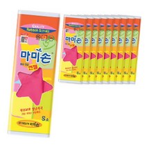 마미손 엔젤 소 고무장갑, 혼합 색상, 10개