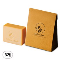 샤인버드 진주가루 누에고치 천연 수제 숙성 실크볼비누, 3개, 100g