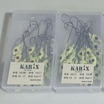 카릭스 갈치 지그헤드 풀치 역지그헤드 벌크 덕용, 14g, 1개