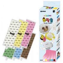 [동화오피스] 짜서쓰는 비누클레이 휘핑솝 / 비누만들기 키트 재료, 초코