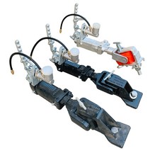 트레일러 부품 360도 회전 임팩트 커넥터 옵션 유압 및 케이블 브레이크, 유압브레이크가장착된검정색2톤360도커넥터