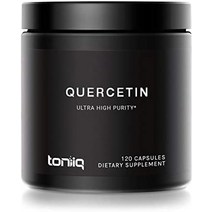 Toniiq 토니크 초고순도 퀘르세틴 퀘세틴 120캡슐 Quercetin 1000mg, 120개(1팩)