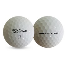 타이틀리스트 PRO V1 V1x 혼합 SS급 (특A+급) 20알, 20개, 화이트