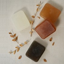 아베크라떼르 천연 수제 비건비누 제로웨이스트 친환경 재료 감자 녹두 브로콜리 쌀겨 보태니컬 비누, 녹두 비누