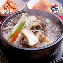 사조 시원하고 맛있는 육개장600g 4팩/간편조리/, 사조 육개장600g 2봉+사조갈비탕 2봉
